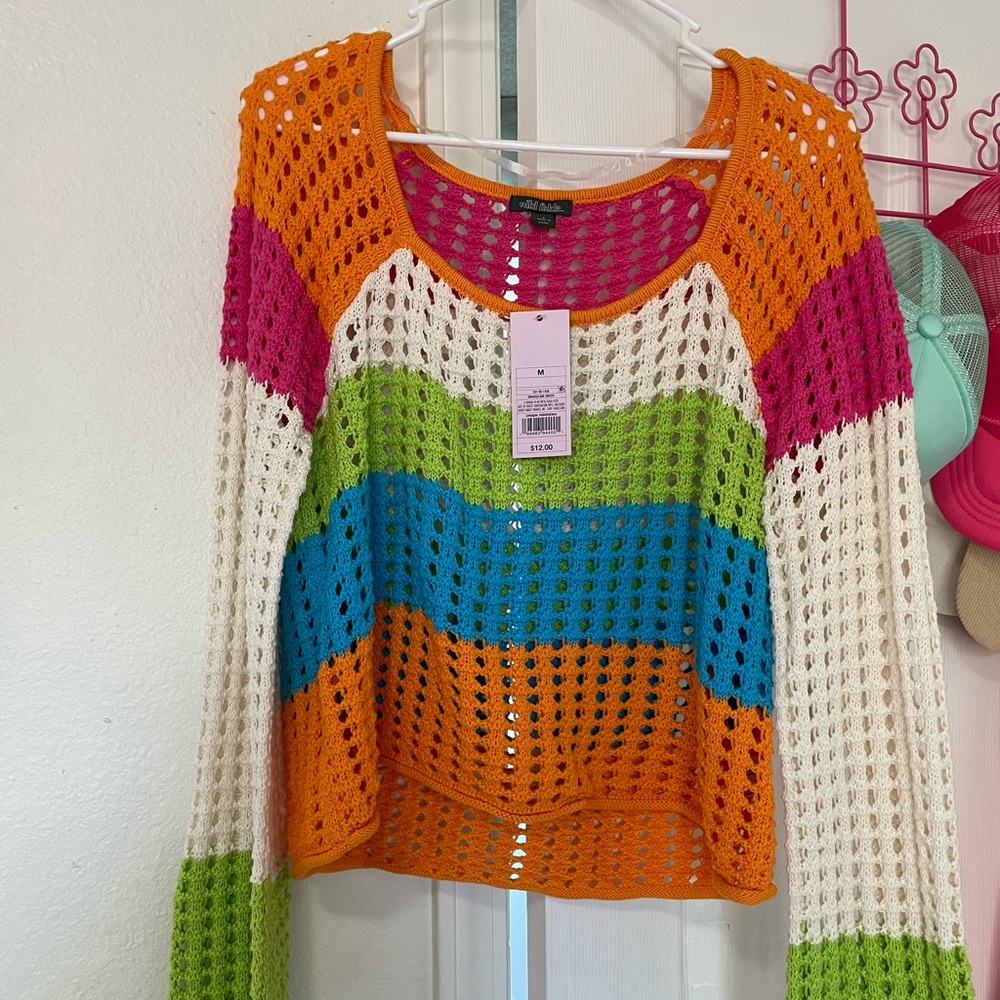 Knitter long sleeve top